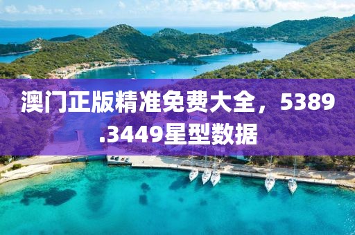 澳门正版精准免费大全，5389.3449星型数据