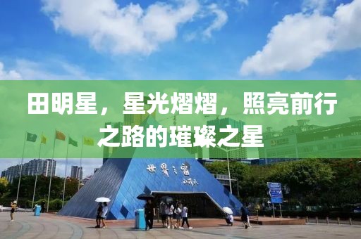 田明星，星光熠熠，照亮前行之路的璀璨之星