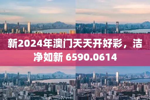 新2024年澳门天天开好彩，洁净如新 6590.0614