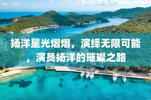 扬洋星光熠熠，演绎无限可能，演员扬洋的璀璨之路