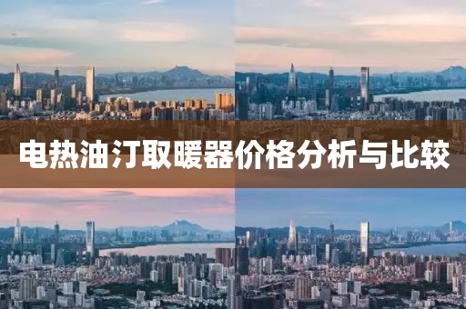 电热油汀取暖器价格分析与比较