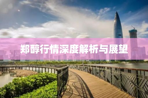 郑醇行情深度解析与展望