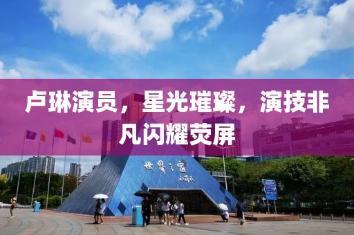 卢琳演员，星光璀璨，演技非凡闪耀荧屏