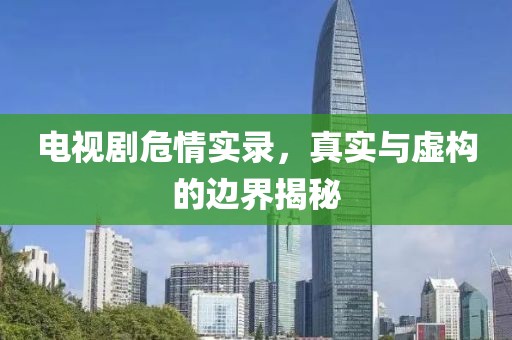 电视剧危情实录，真实与虚构的边界揭秘