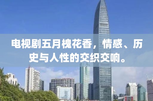 电视剧五月槐花香，情感、历史与人性的交织交响。