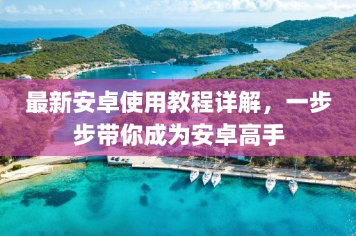 最新安卓使用教程详解，一步步带你成为安卓高手