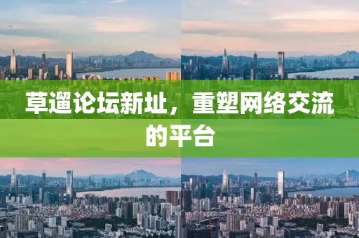 草遛论坛新址，重塑网络交流的平台