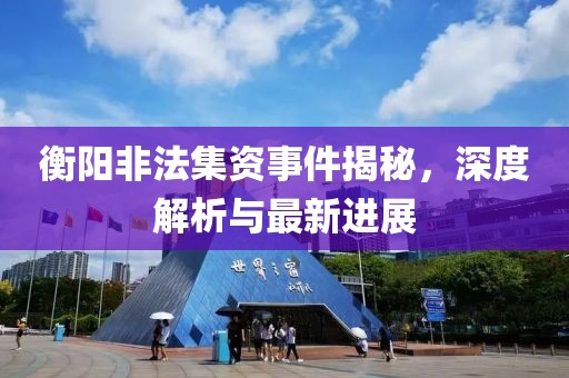 衡阳非法集资事件揭秘，深度解析与最新进展