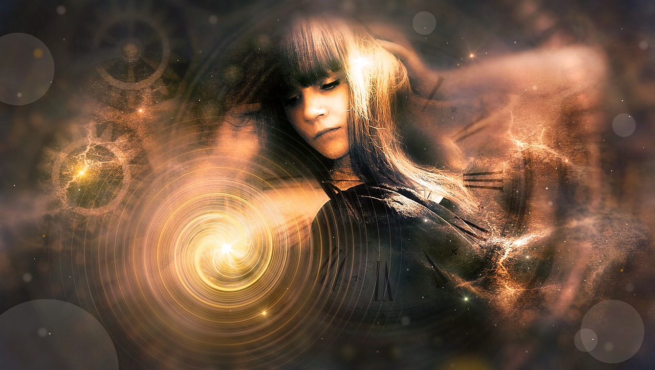双子座明星女，闪耀星空之光