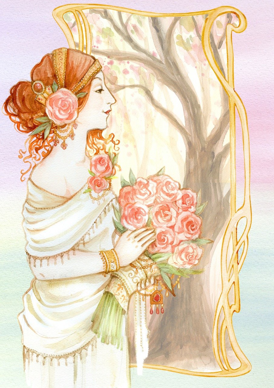 梦幻世界的卡通动漫少女风采